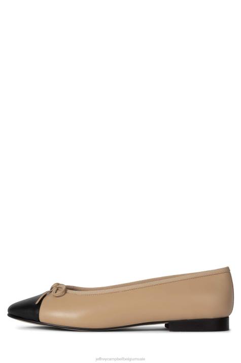 vrouwen Jeffrey Campbell arabesk natuurlijk zwart V2LZ197 ballerina's