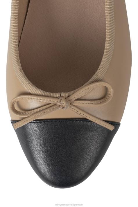 vrouwen Jeffrey Campbell arabesk natuurlijk zwart V2LZ197 ballerina's