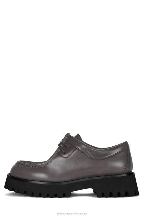 vrouwen Jeffrey Campbell auteur donker grijs V2LZ1783 instapper & oxford