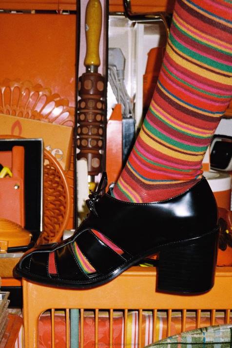 vrouwen Jeffrey Campbell jaxx bruin V2LZ1781 instapper & oxford