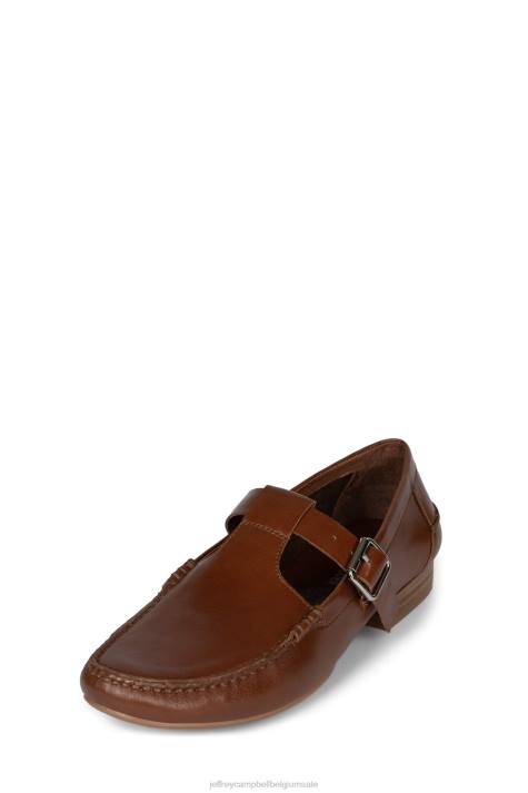 vrouwen Jeffrey Campbell roman bruinen V2LZ59 instapper & oxford