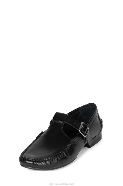 vrouwen Jeffrey Campbell roman zwart V2LZ60 instapper & oxford