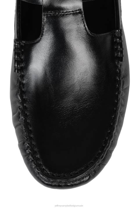 vrouwen Jeffrey Campbell roman zwart V2LZ60 instapper & oxford