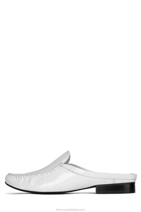 vrouwen Jeffrey Campbell romanschrijver wit patent V2LZ1775 instapper & oxford