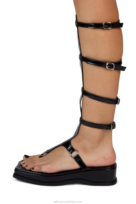 vrouwen Jeffrey Campbell acacia zwarte doos V2LZ229 sandalen