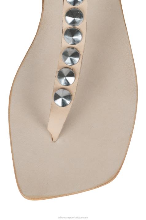 vrouwen Jeffrey Campbell emeline-s natuurlijk zilver V2LZ1757 sandalen