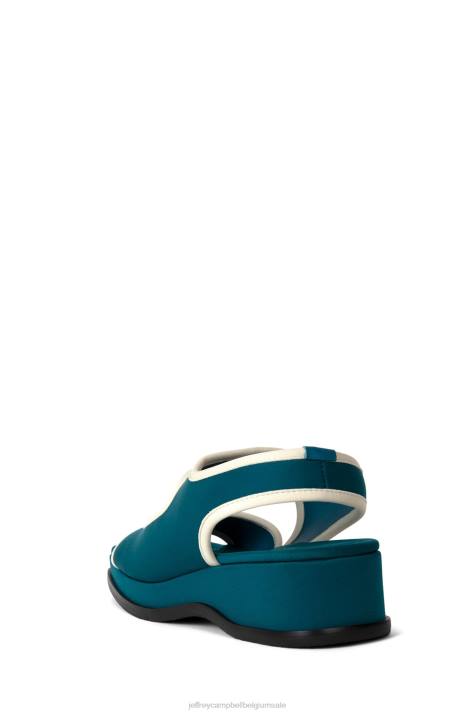 vrouwen Jeffrey Campbell energiek blauw ijsgaas V2LZ29 sandalen