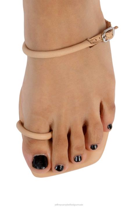 vrouwen Jeffrey Campbell gladia natuurlijk V2LZ120 sandalen