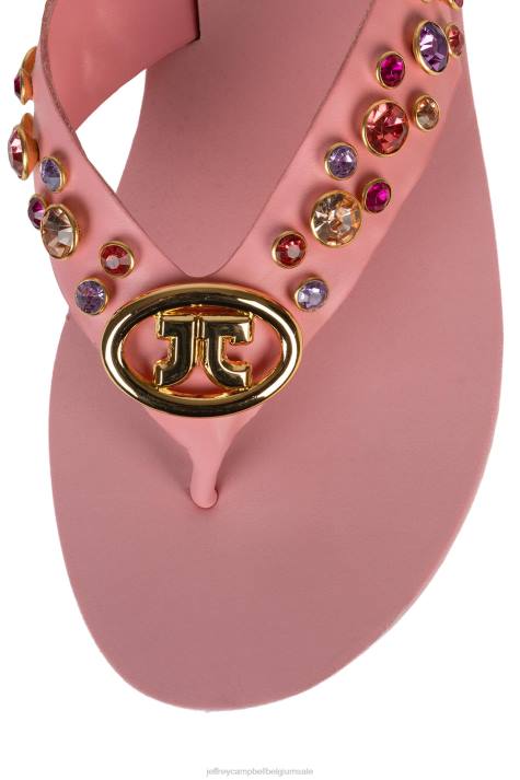 vrouwen Jeffrey Campbell iconen roze multi V2LZ164 sandalen