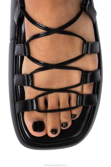 vrouwen Jeffrey Campbell innoveren zwart V2LZ237 sandalen
