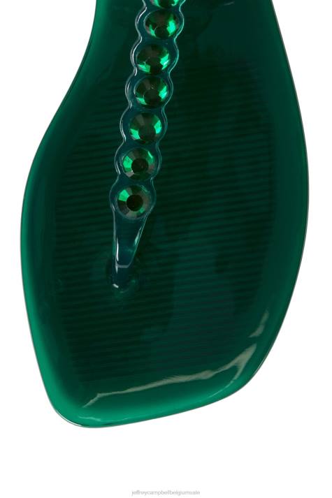 vrouwen Jeffrey Campbell jemmin donkergroen glanzend V2LZ162 sandalen