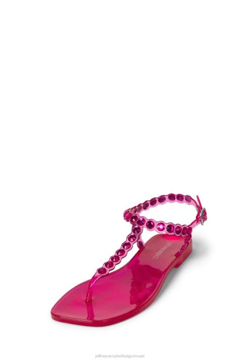 vrouwen Jeffrey Campbell jemmin fuchsia glimmend V2LZ161 sandalen