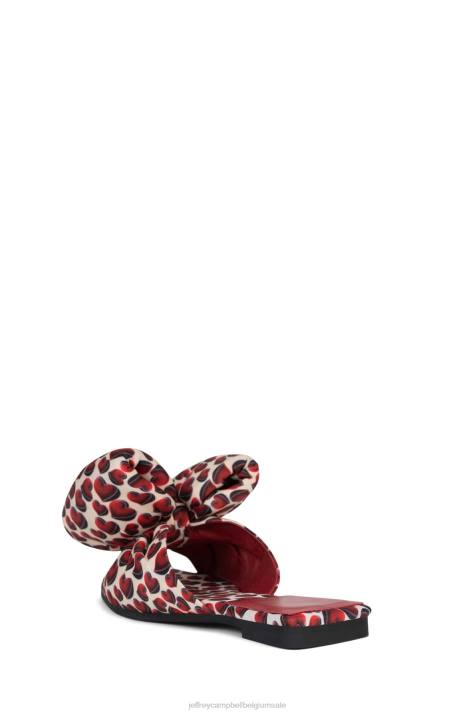 vrouwen Jeffrey Campbell lieverd-2 rode hartjes V2LZ1763 sandalen