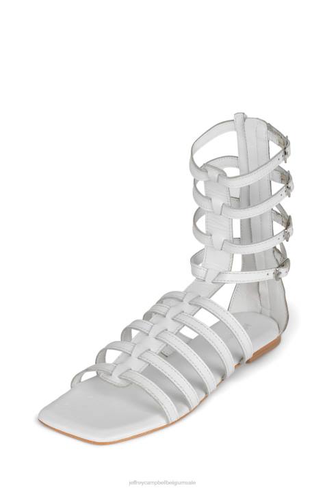 vrouwen Jeffrey Campbell top-2 wit V2LZ240 sandalen