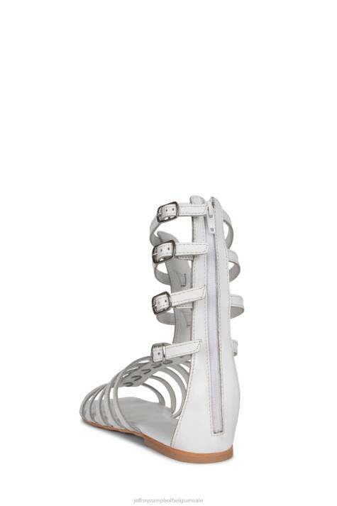 vrouwen Jeffrey Campbell top-2 wit V2LZ240 sandalen