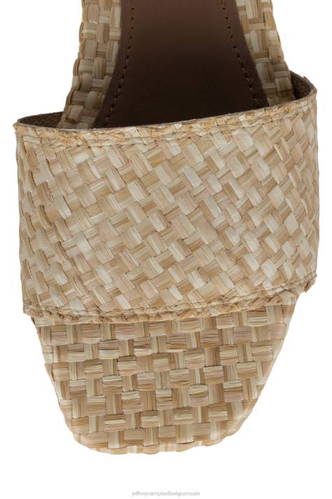 vrouwen Jeffrey Campbell tropisch natuurlijke combi V2LZ1758 sandalen