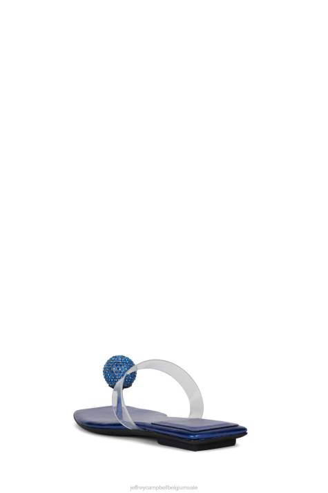 vrouwen Jeffrey Campbell verfijnd blauw helder V2LZ1745 sandalen