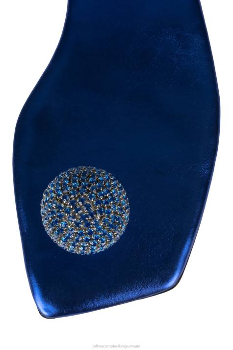 vrouwen Jeffrey Campbell verfijnd blauw helder V2LZ1745 sandalen