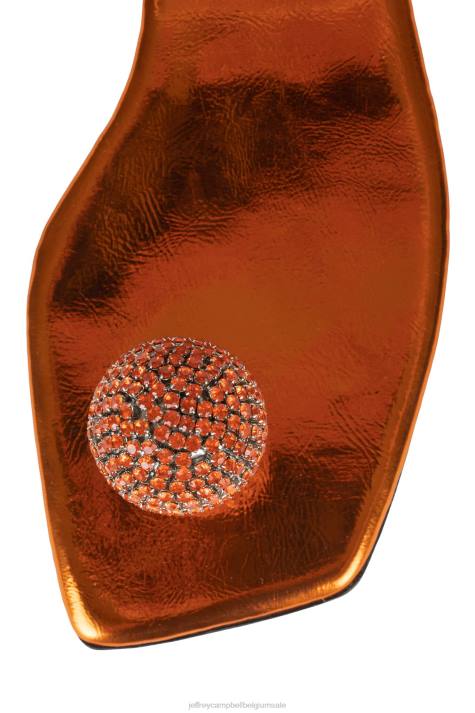 vrouwen Jeffrey Campbell verfijnd oranje duidelijk V2LZ1746 sandalen