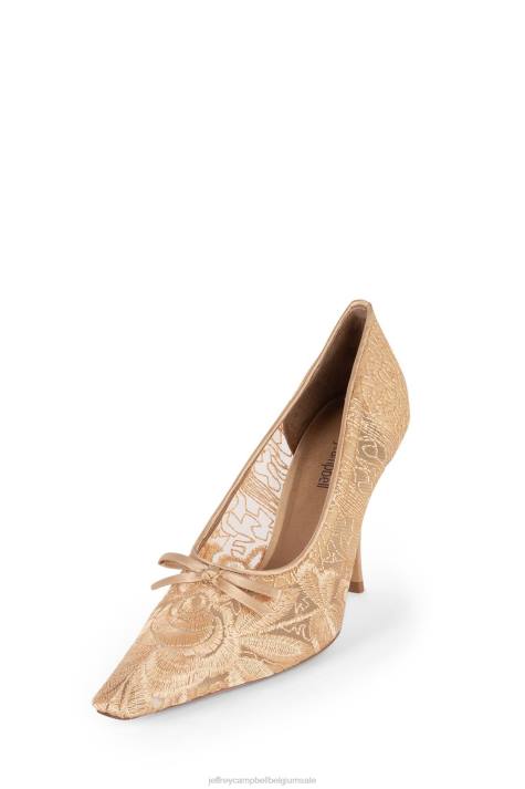 vrouwen Jeffrey Campbell genadig natuurlijk V2LZ1377 hakken pomp