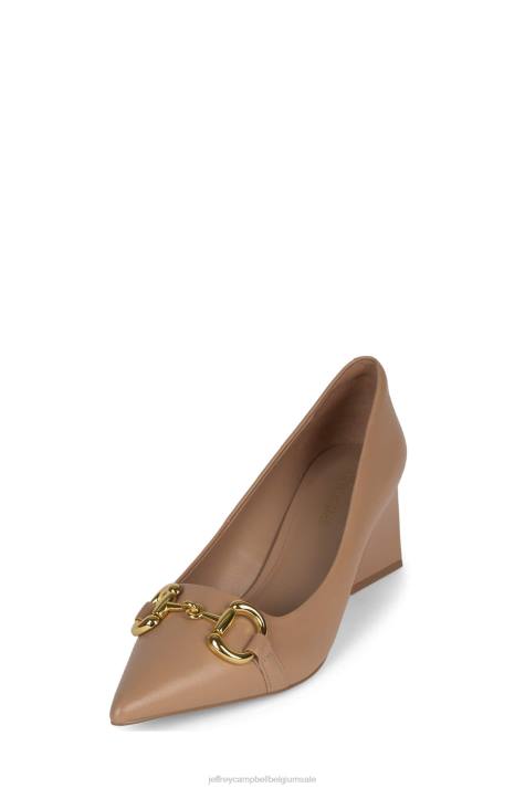 vrouwen Jeffrey Campbell happy hour natuurlijk goud V2LZ49 hakken pomp