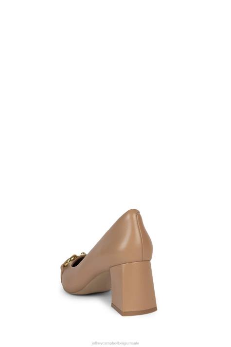 vrouwen Jeffrey Campbell happy hour natuurlijk goud V2LZ49 hakken pomp
