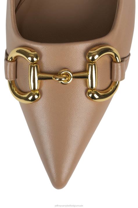 vrouwen Jeffrey Campbell happy hour natuurlijk goud V2LZ49 hakken pomp