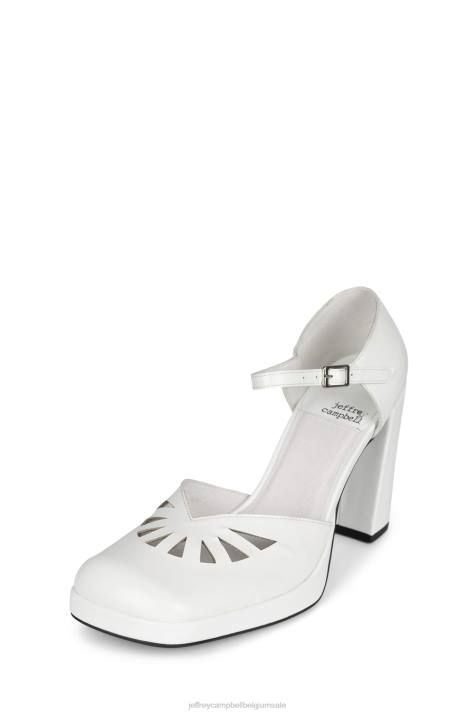 vrouwen Jeffrey Campbell maximaal ivoren doos V2LZ1353 hakken pomp