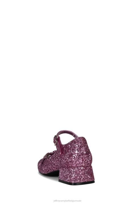 vrouwen Jeffrey Campbell muzikaal fuchsia glitters V2LZ1397 hakken pomp