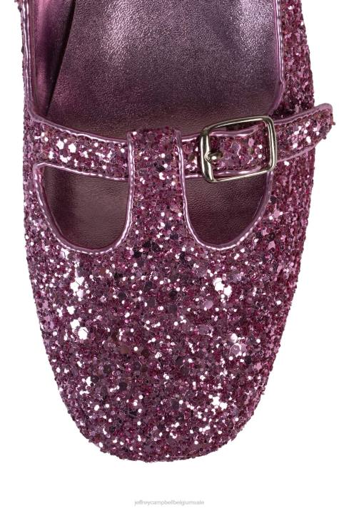 vrouwen Jeffrey Campbell muzikaal fuchsia glitters V2LZ1397 hakken pomp