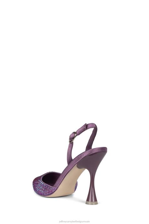 vrouwen Jeffrey Campbell zivote violette combi V2LZ1365 hakken pomp