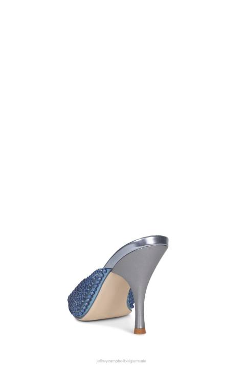 vrouwen Jeffrey Campbell romantisch lichtblauw helder V2LZ1707 muilezel met hakken