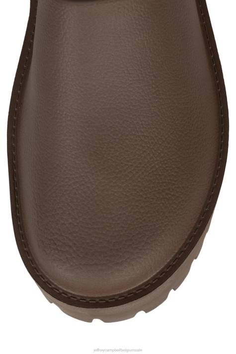 vrouwen Jeffrey Campbell verstoppen bruin V2LZ1686 muilezel met hakken