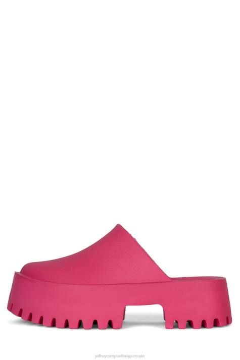 vrouwen Jeffrey Campbell verstoppen fuchsia V2LZ1689 muilezel met hakken