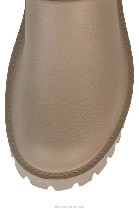 vrouwen Jeffrey Campbell verstoppen taupe V2LZ1688 muilezel met hakken