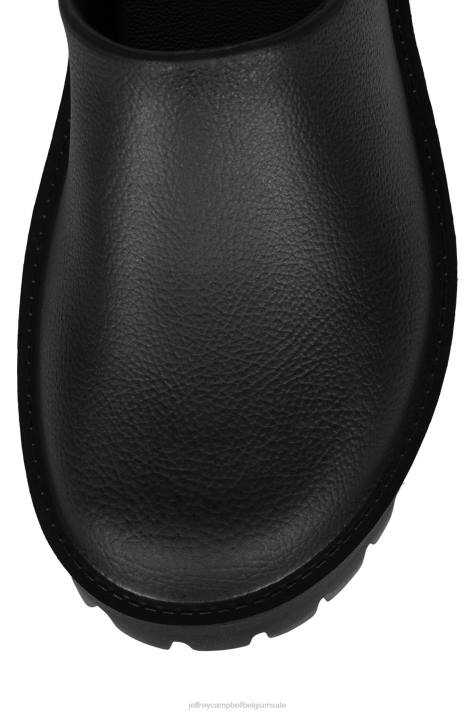 vrouwen Jeffrey Campbell verstoppen zwart V2LZ1685 muilezel met hakken