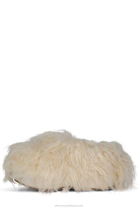 vrouwen Jeffrey Campbell verstopping-f ivoor V2LZ1732 muilezel met hakken