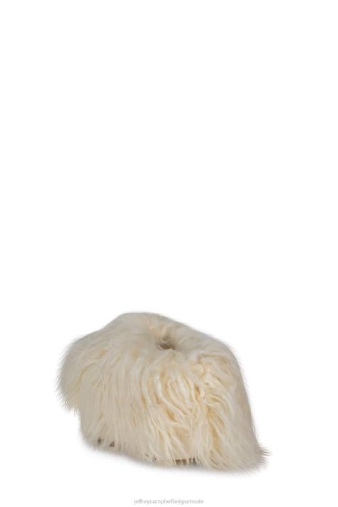 vrouwen Jeffrey Campbell verstopping-f ivoor V2LZ1732 muilezel met hakken