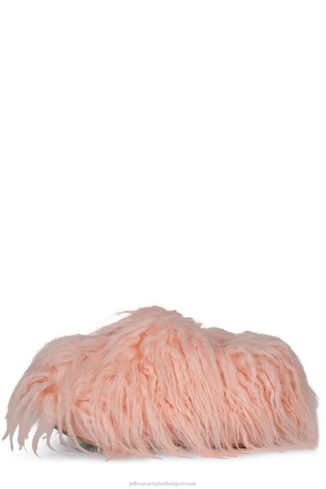 vrouwen Jeffrey Campbell verstopping-f roze V2LZ1730 muilezel met hakken