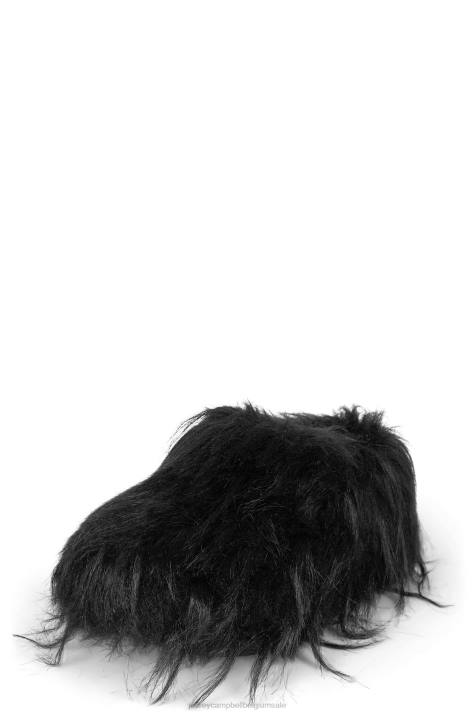 vrouwen Jeffrey Campbell verstopping-f zwart V2LZ1731 muilezel met hakken