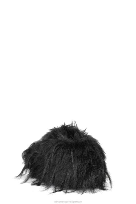 vrouwen Jeffrey Campbell verstopping-f zwart V2LZ1731 muilezel met hakken