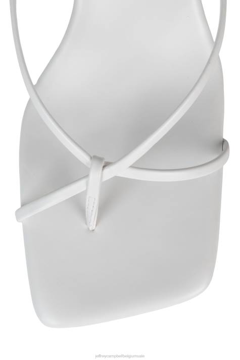 vrouwen Jeffrey Campbell aan de slag wit V2LZ72 sandaal met hak