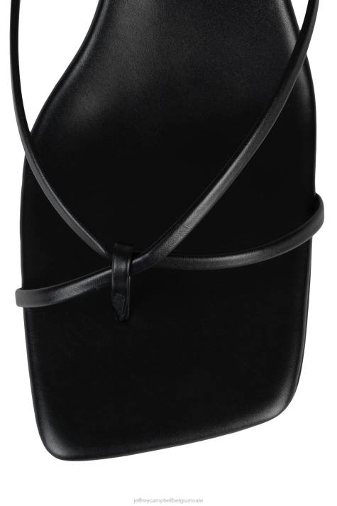 vrouwen Jeffrey Campbell aan de slag zwart V2LZ73 sandaal met hak