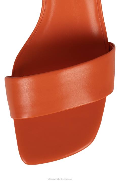 vrouwen Jeffrey Campbell aanpassen oranje V2LZ88 sandaal met hak