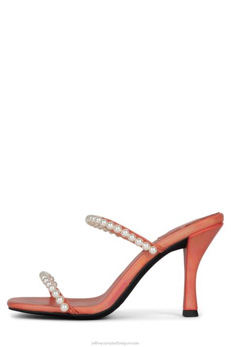 vrouwen Jeffrey Campbell akoya-p rode luchtspiegeling V2LZ1505 sandaal met hak