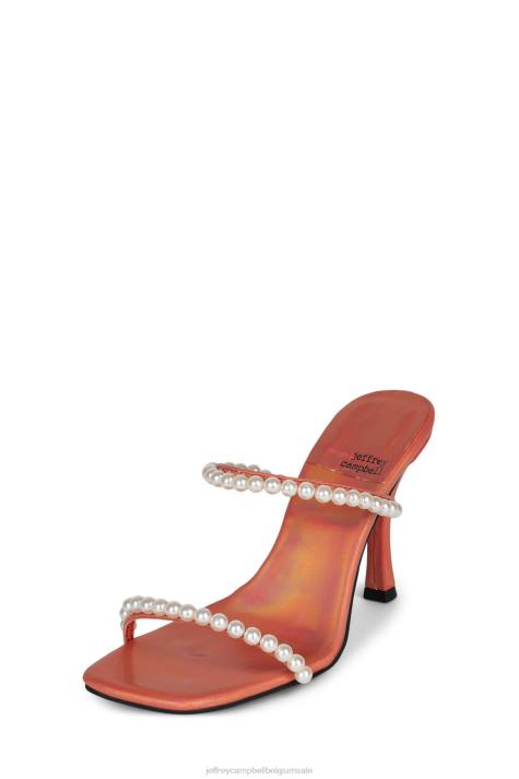 vrouwen Jeffrey Campbell akoya-p rode luchtspiegeling V2LZ1505 sandaal met hak