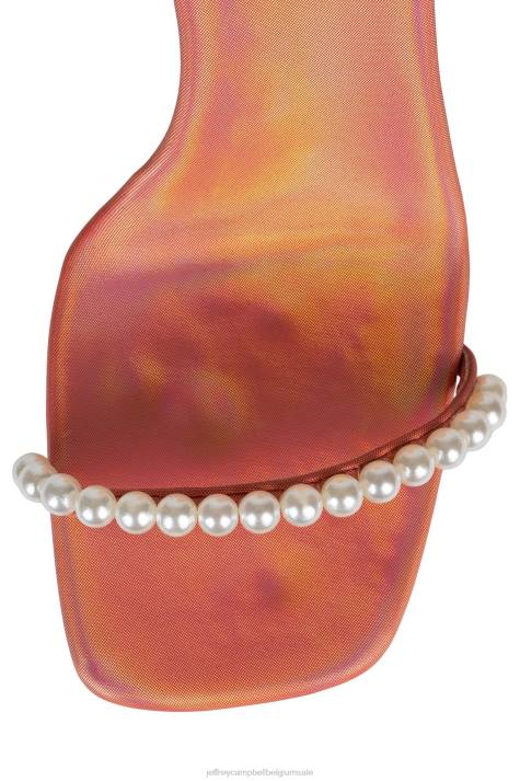 vrouwen Jeffrey Campbell akoya-p rode luchtspiegeling V2LZ1505 sandaal met hak