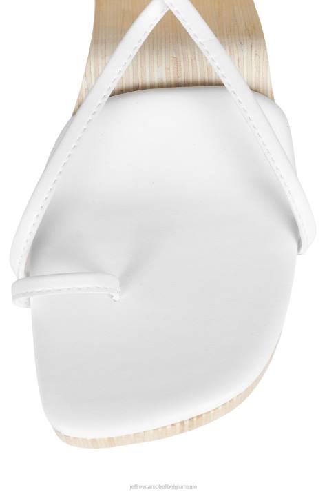 vrouwen Jeffrey Campbell dat allemaal wit V2LZ1524 sandaal met hak