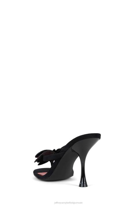 vrouwen Jeffrey Campbell dromen zwart suede blauw rood V2LZ1602 sandaal met hak