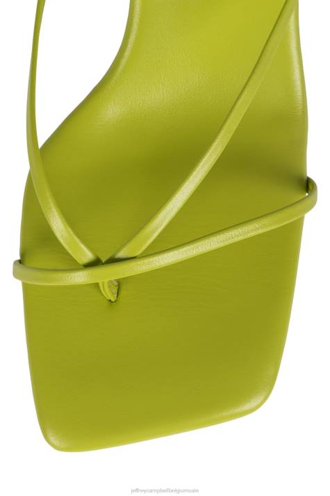 vrouwen Jeffrey Campbell flexx groente V2LZ1586 sandaal met hak